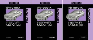 2009 Toyota Avalon Factory Shop Service Manual