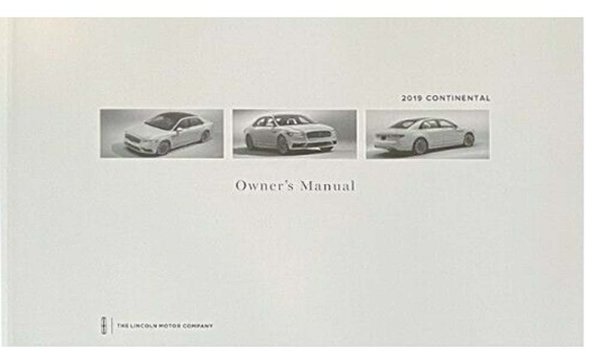 2019 Lincoln Continental Owner's Manual