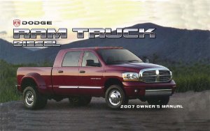 2007 Dodge Ram Diesel Truck Owner's Manual