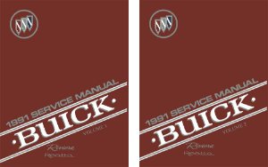1991 Buick Reatta, Riveria Factory Shop Service Manual
