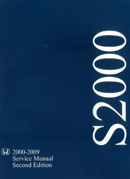 2000–2009 Honda S2000 Factory Shop Service Manual