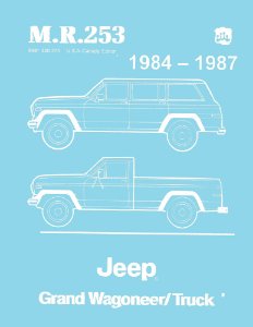 1984–1987 Jeep Grand Wagoneer Factory Shop Service Manual