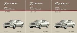 2005 Lexus LS 430 Factory Shop Service Manual