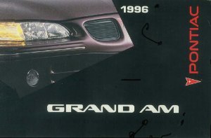 1996 Pontiac Grand Am Owner's Manual