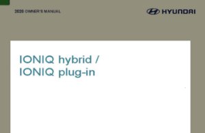 2020 Hyundai IONIQ PHEV Owner's Manual