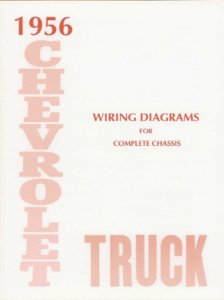 1956 Chevrolet Truck All Models Wiring Diagrams Manual