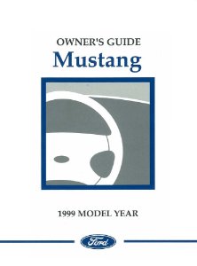 1999 Ford Mustang Owner's Manual