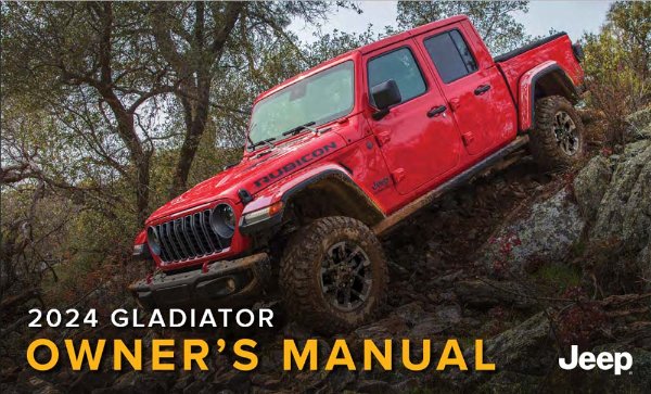 2024 Jeep Gladiator Owner's Manual