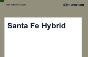 2021 Hyundai Santa Fe Hybrid Owner's Manual