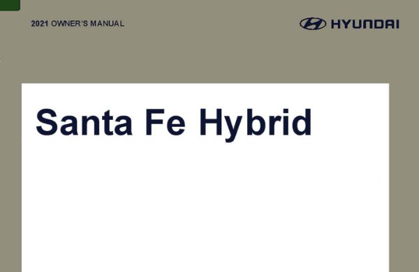 2021 Hyundai Santa Fe Hybrid Owner's Manual