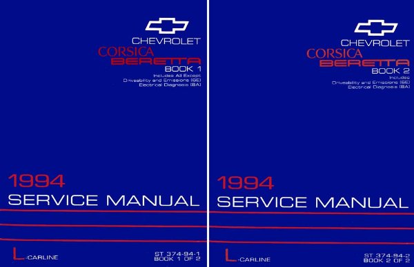 1994 Chevrolet Corsica, Beretta Factory Shop Service Manual
