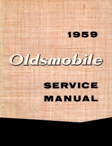 1959 Oldsmobile 98, Dynamic 88, Fiesta, Super 88 Factory Shop Service Manual