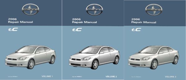 2006 Toyota Scion tC Factory Shop Service Manual