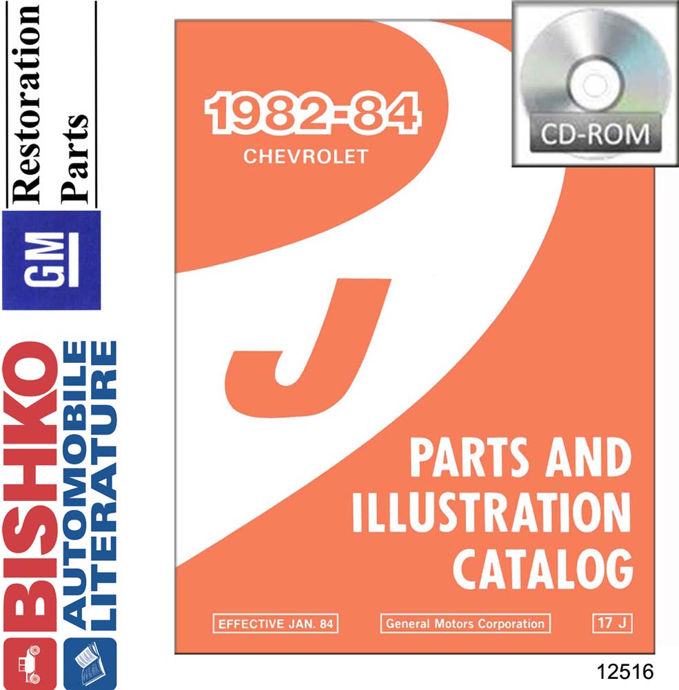 1982 1983 1984 Chevrolet Cavalier Parts Numbers Book List PDF Interchange