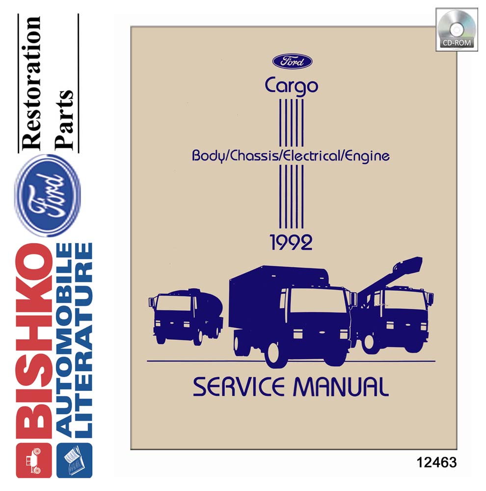 1992 Ford Cargo Truck Factory Shop Service Manual