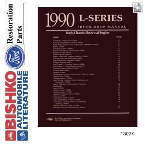 1990 Ford Truck L-Series, Heavy Duty Factory Shop Service Manual