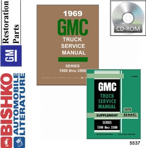 1969–1970 GMC 100-500 Truck Factory Shop Service Manual