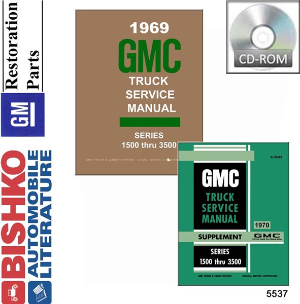 1969–1970 GMC 100-500 Truck Factory Shop Service Manual