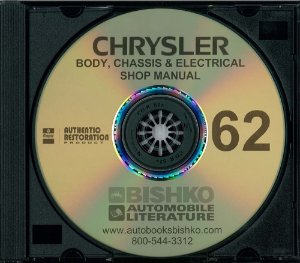 1962 Chrysler IMPERIAL - ALL MODELS Factory Shop Service Manual