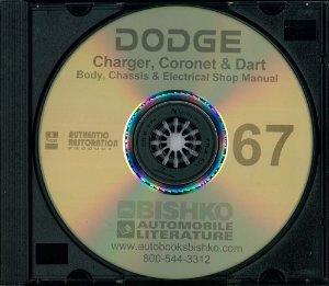 1967 Dodge Charger, Coronet, Dart Factory Shop Service Manual