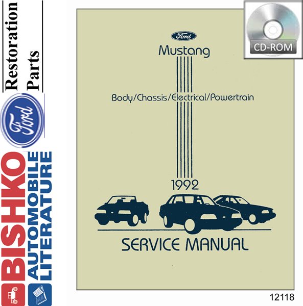 1992 Ford Mustang Shop Service Repair Manual PDF