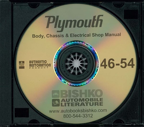 1946–1954 Plymouth All Models Factory Shop Service Manual