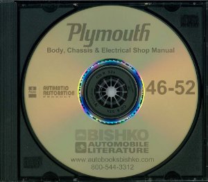1946–1952 Plymouth All Models Factory Shop Service Manual