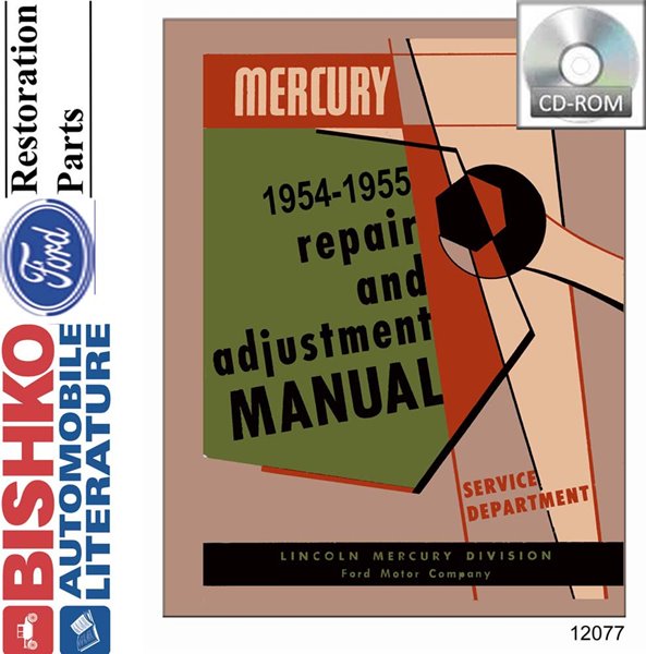 1954-1955 MERCURY Body, Chassis & Electrical Service Manual main image