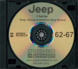1962–1967 Jeep J-Series, Gladiator Factory Shop Service Manual