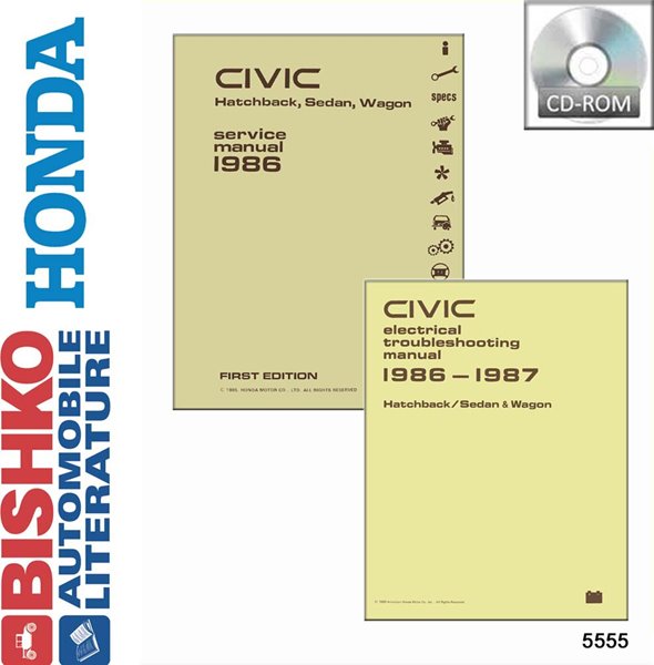 1986 Honda Civic Factory Shop Service Manual