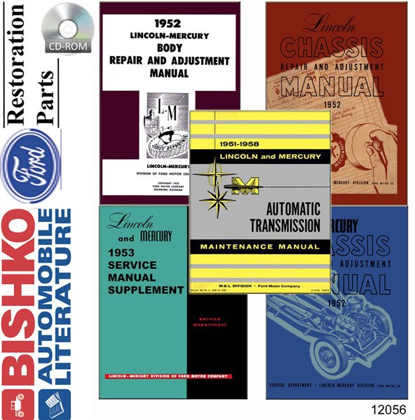 1952–1953 Ford MERCURY Factory Shop Service Manual