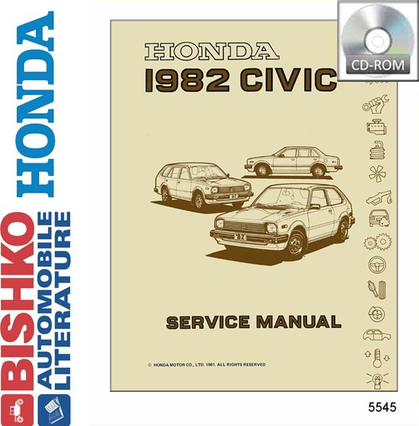 1982 HONDA CIVIC Body, Chassis & Electrical Service Manual main image