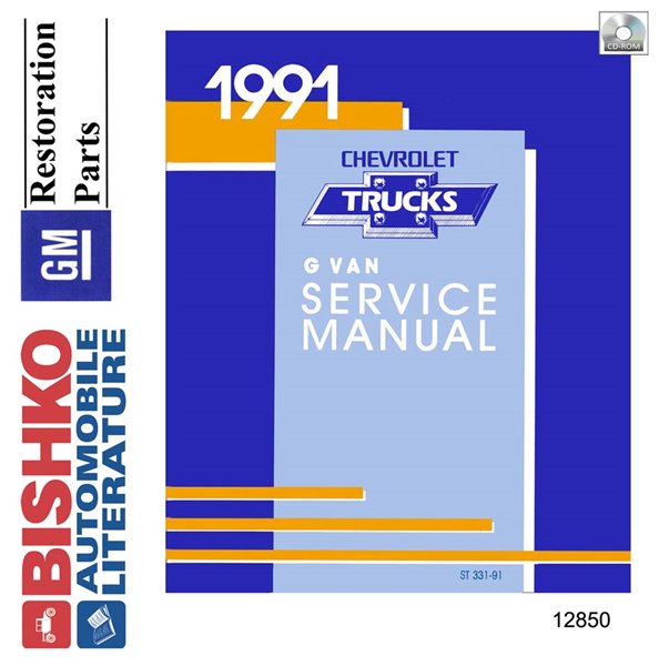 1991 Chevrolet Truck G10, G20, G30 Factory Shop Service Manual