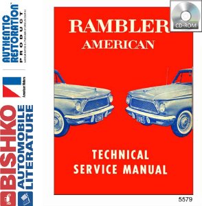 1961 AMC American, Rambler Factory Shop Service Manual