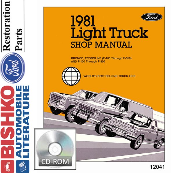 1981 Ford Truck Lt Duty Shop Service Repair Manual PDF
