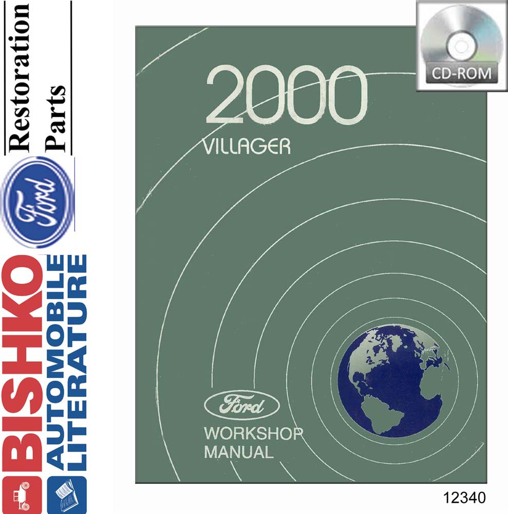 2000 Ford Villager Factory Shop Service Manual