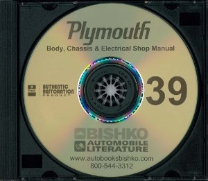 1939 Plymouth P7 Roadking, P8 Deluxe, PT-81 Factory Shop Service Manual