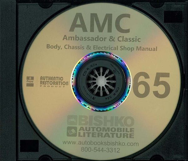 1965 AMC Ambassador, Classic Factory Shop Service Manual