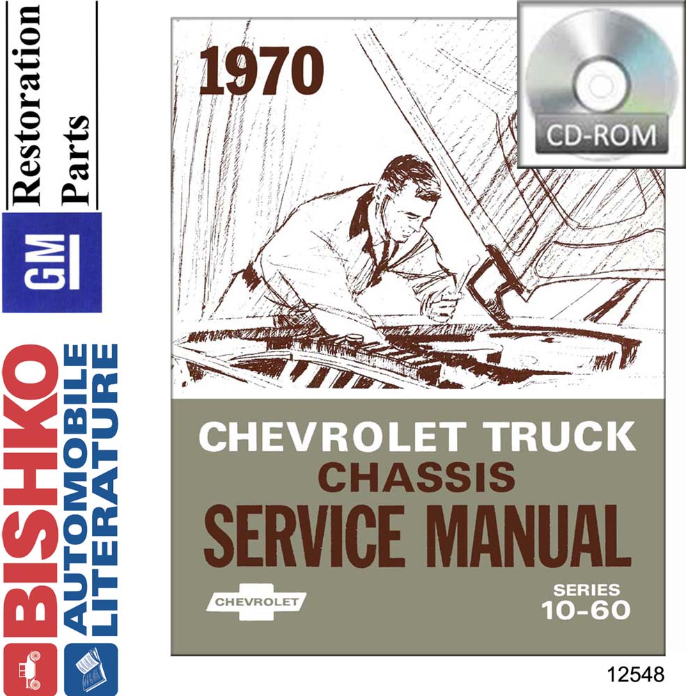 1970 Chevrolet Truck 10-60 Series (Light / Medium Duty) Factory Shop Service