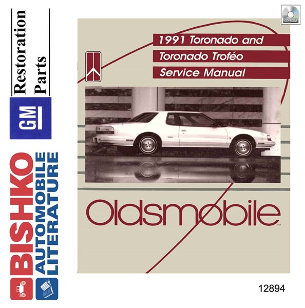 1991 Oldsmobile Toronado, Trofeo Factory Shop Service Manual