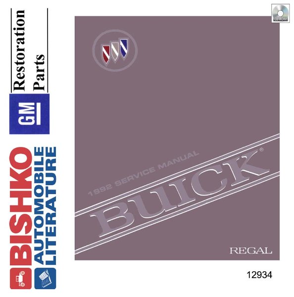 1992 Buick Regal Factory Shop Service Manual
