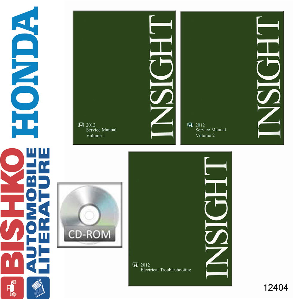 2012 Honda Insight Factory Shop Service Manual