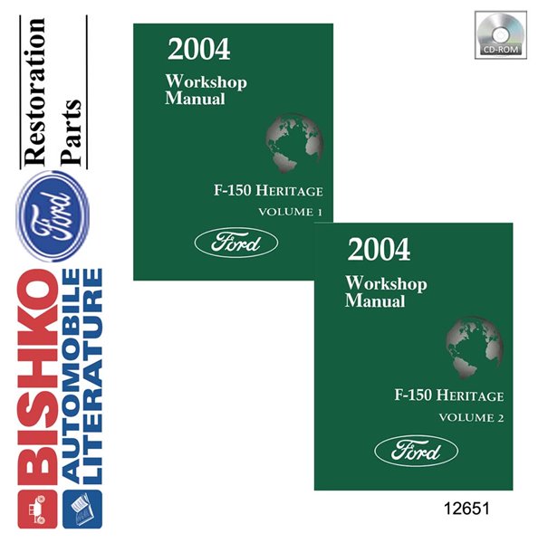 2004 Ford Truck F-150 Heritage Factory Shop Service Manual