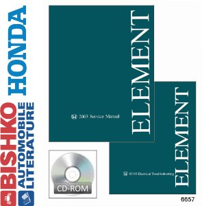 2003 Honda Element Factory Shop Service Manual