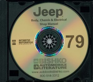 1979 Jeep All Models Factory Shop Service Manual