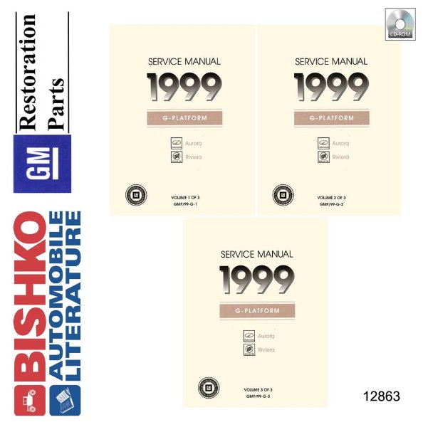 1999 Buick Riviera, Aurora Factory Shop Service Manual