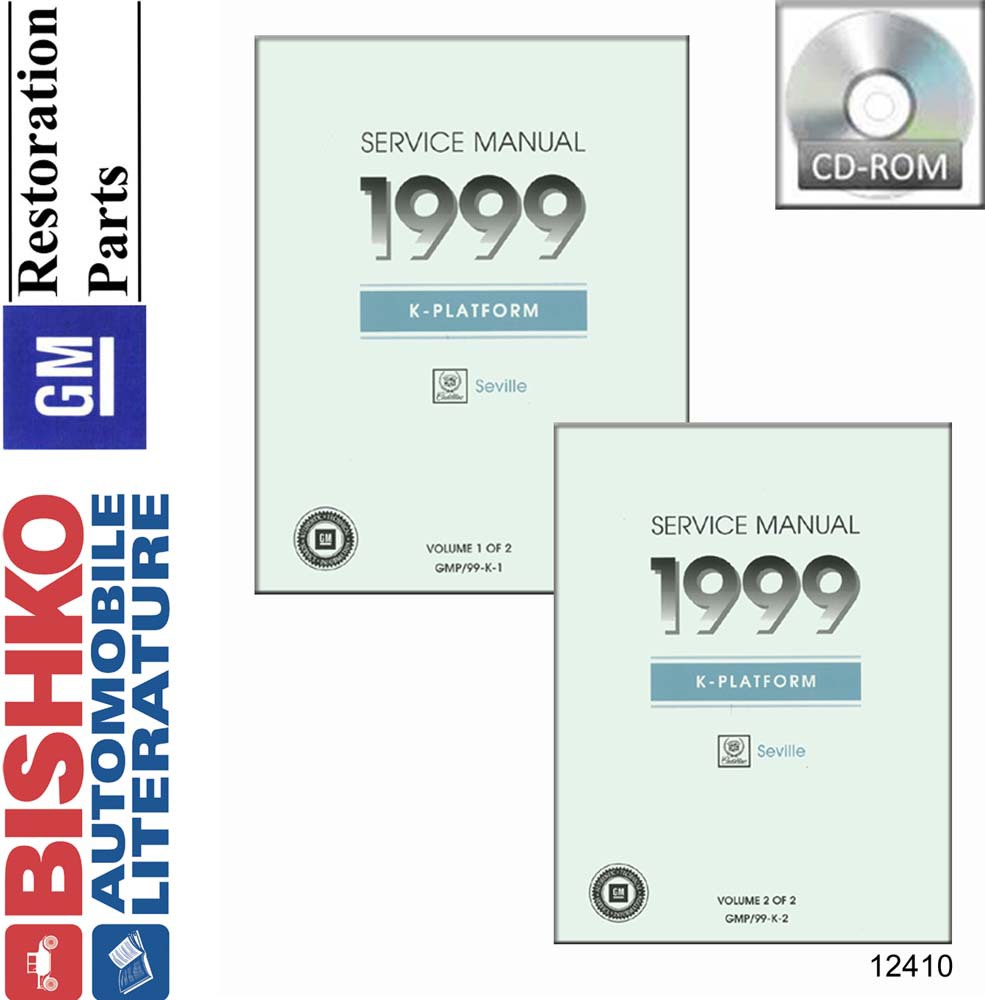 1999 Cadillac Seville Factory Shop Service Manual