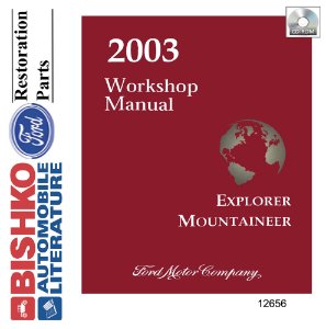 2003 Ford Truck Explorer, Mountaineer Factory Shop Service Manual