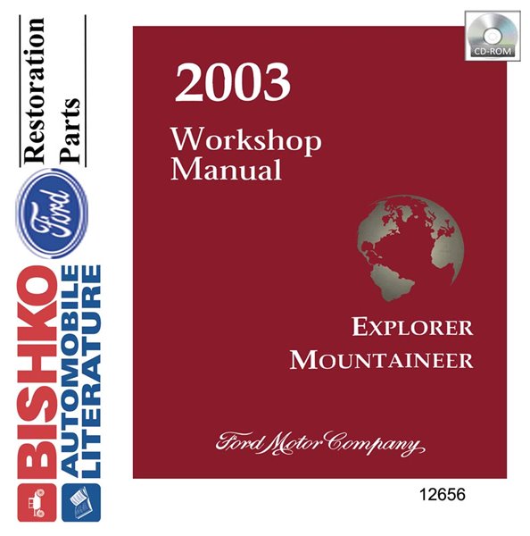 2003 Ford Truck Explorer, Mountaineer Factory Shop Service Manual