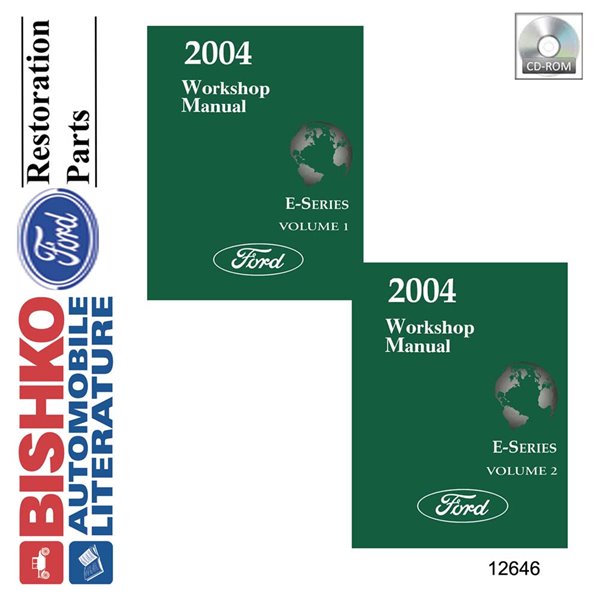 2004 Ford Truck E-Series Factory Shop Service Manual